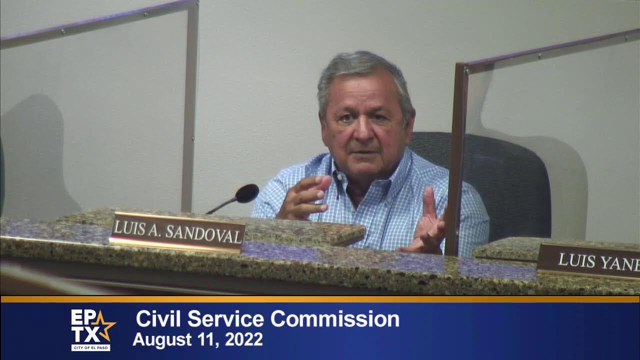 Civil Service Commission 8/11/2022