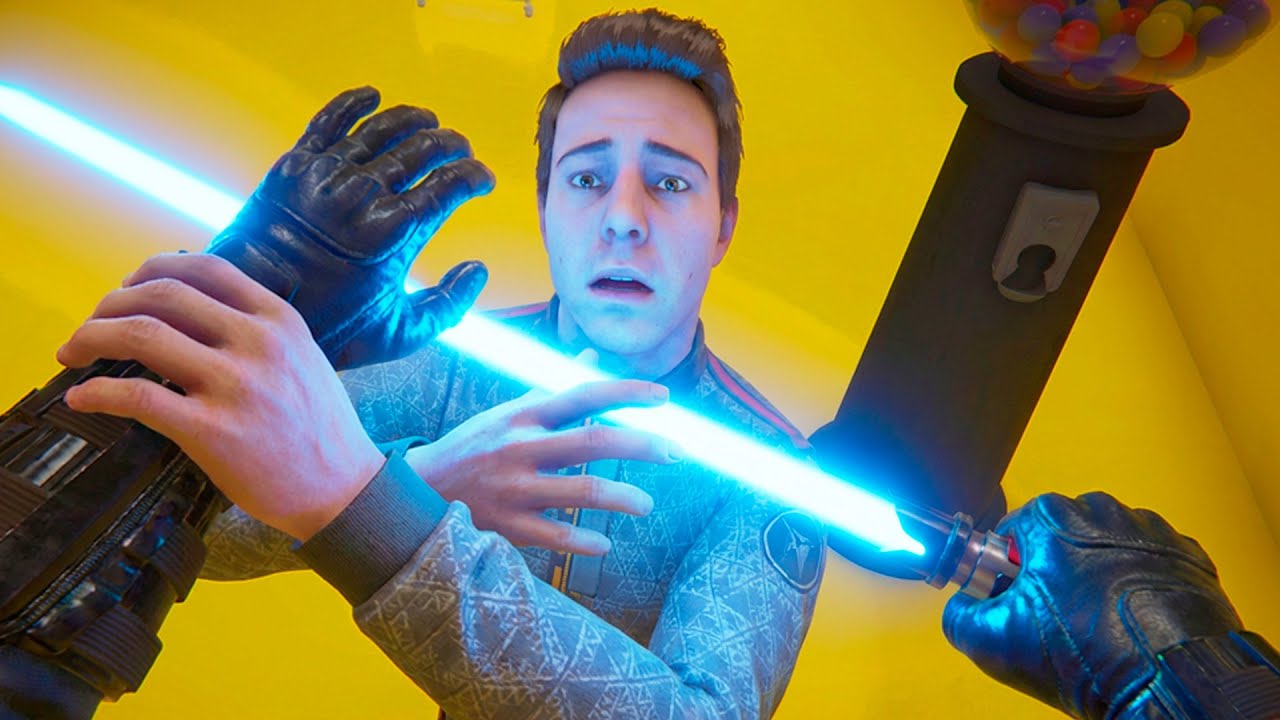 Cacei meus AMIGOS com um SABRE DE LUZ no BONELAB com MODS