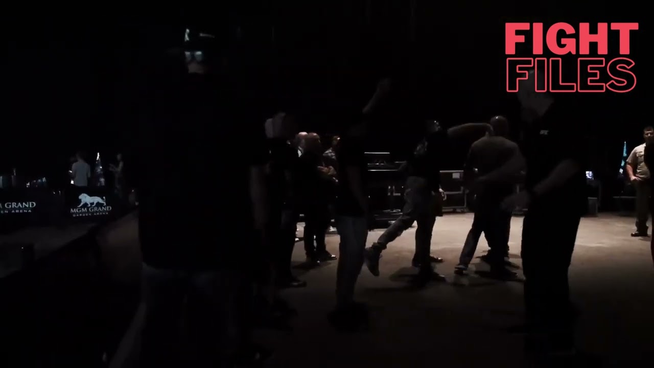 Nate Diaz releases new backstage footage of backstage brawl with Khamzat Chimaev.
