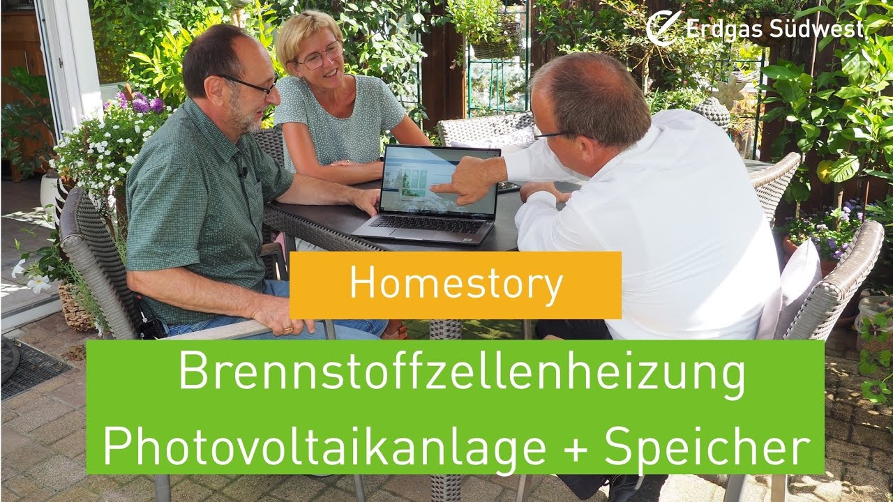 Brennstoffzellenheizung, Solaranlage & Stromspeicher | Familie Steidel stellt ihre Energielösung vor