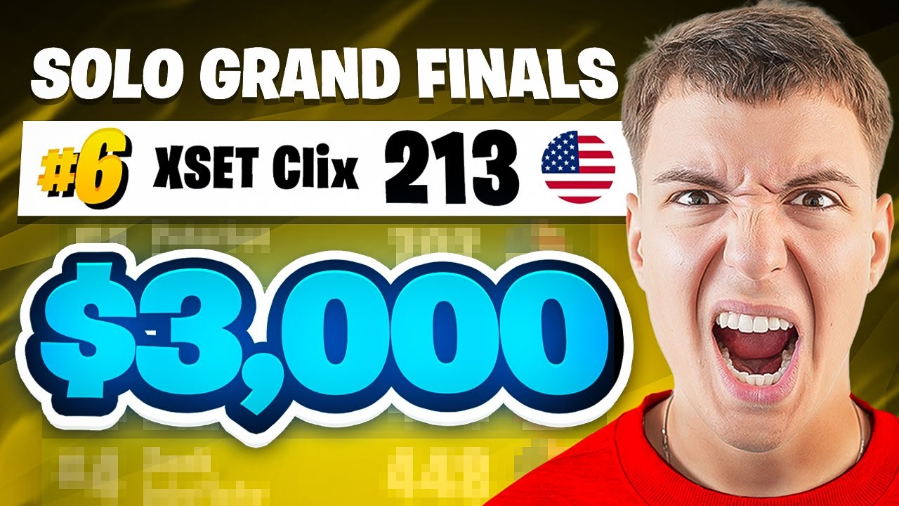 Clix Solo Grand Finals 🏆 ($3,000)