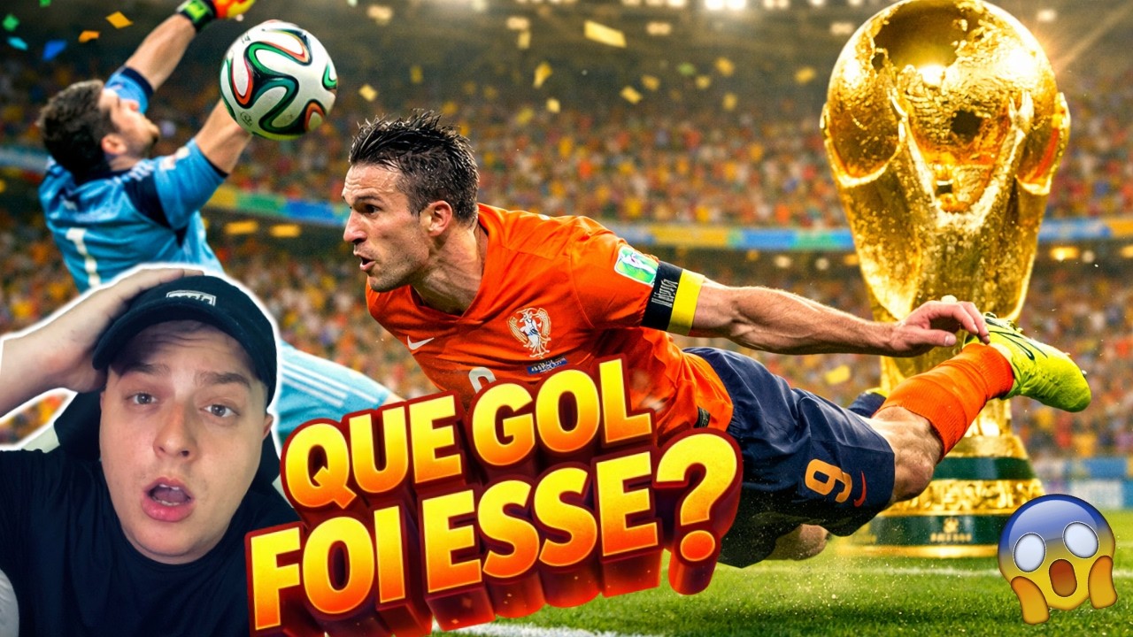 OS 15 MELHORES GOLS da HISTÓRIA da COPA DO MUNDO! REACT 🔥​
