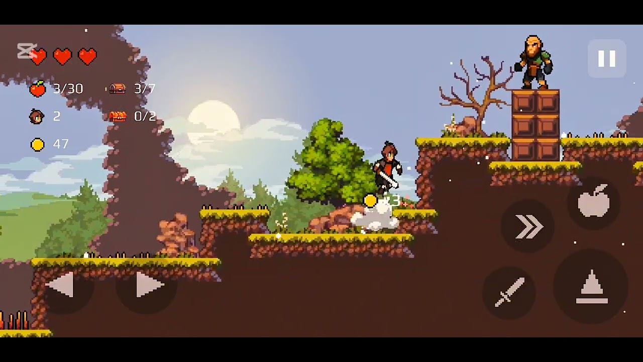 Apple Knight (Playing on Phone) #gameplay #games #gaming #fyp #gamer #foryou #shorts #shortvideo 