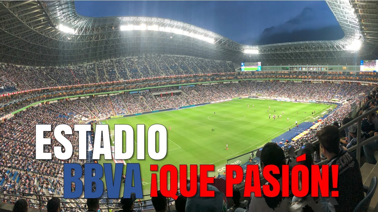 Así se vive el ambiente en un partido en el impresionante Estadio BBVA de los Rayados de Monterrey!