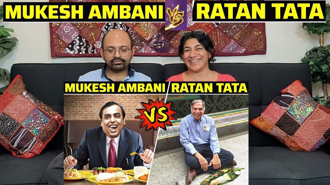MUKESH AMBANI vs. RATAN TATA  | किसका SHOW OFF है ज़्यादा | Indian American Reactions !