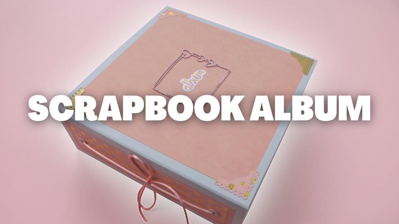 Blush Pink Mini Album - Scrapbook Ideas