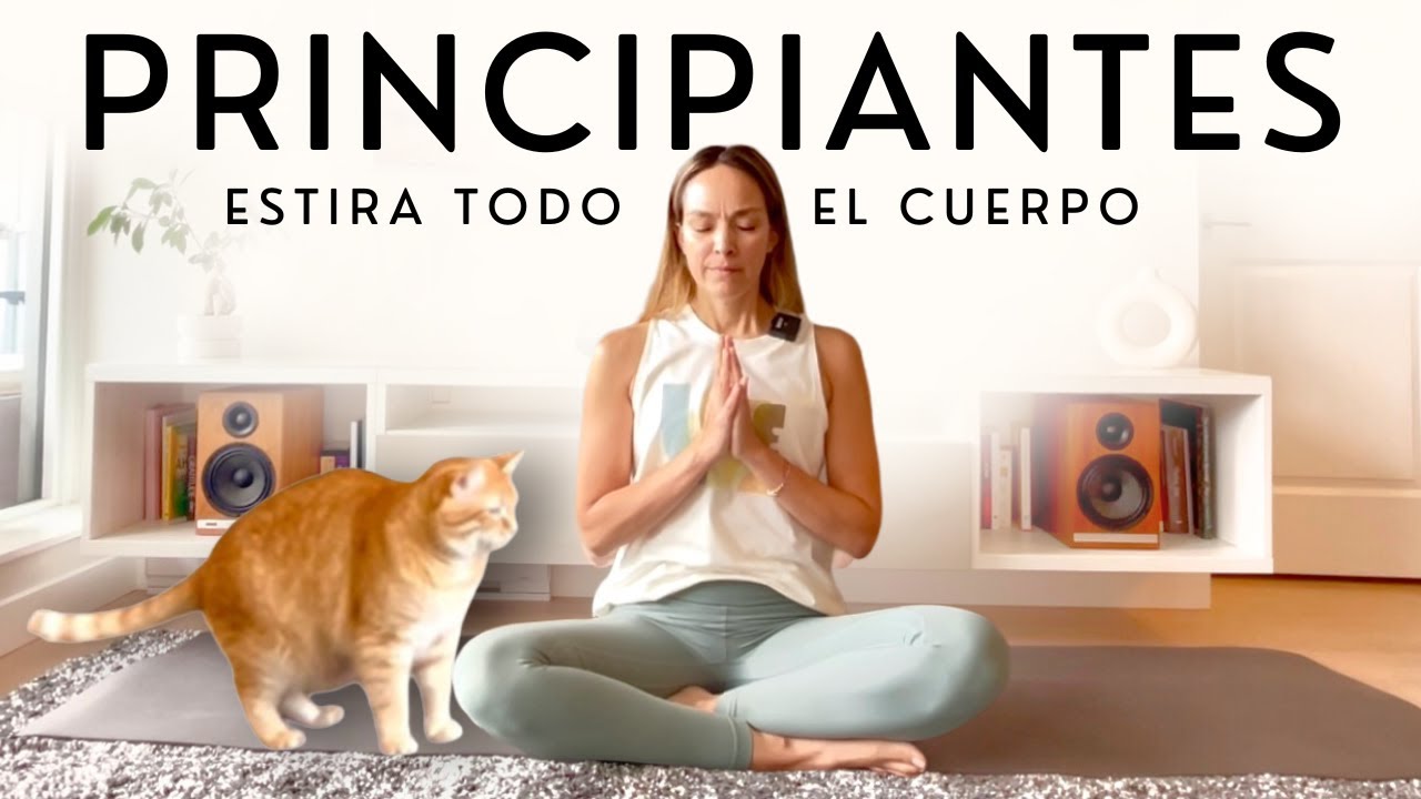 Clase de Yoga para Principiantes 10 Minutos | Yoga para Estirar Todo el Cuerpo - Cadera y Espalda