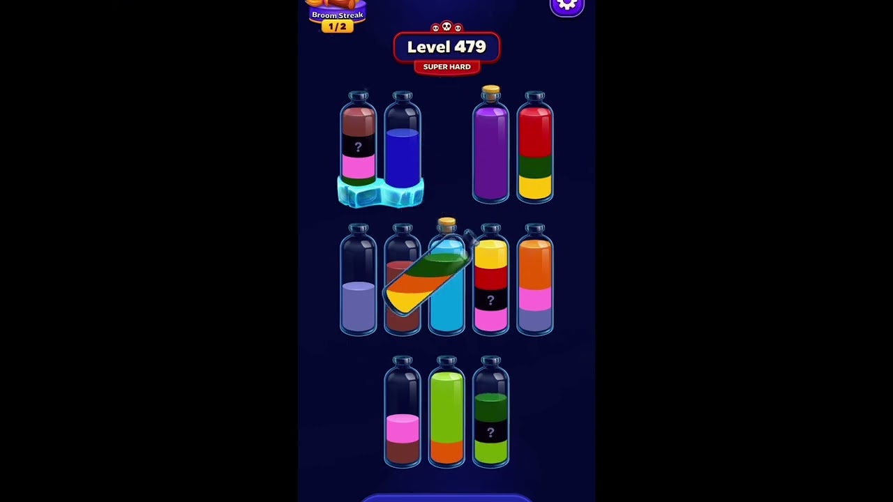 Magic Sort Level 479 Easy Game Solution Walkthrough 