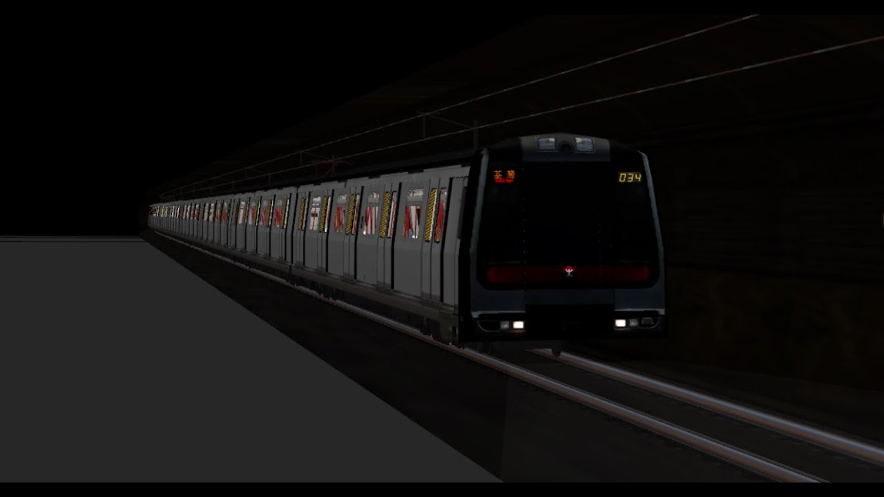 《openBVE》紅車落綠 | 荃灣線 M Train A277/A264 油麻地至九龍塘 | 異線車