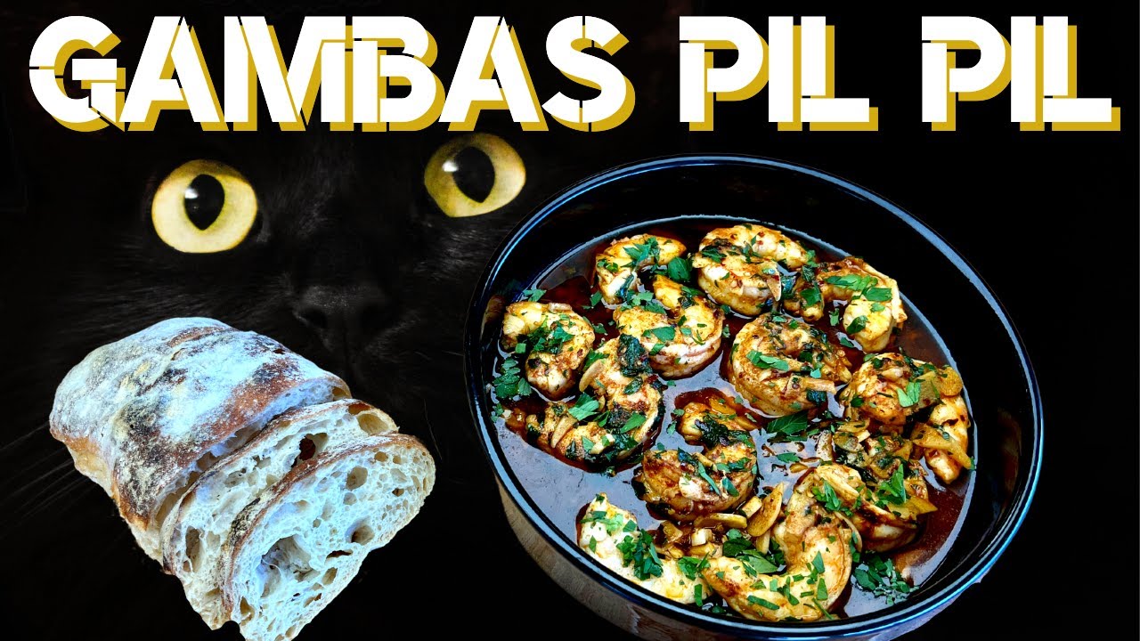 Gambas Pil Pil - Spanish Garlic Shrimp, best Tapas ever!