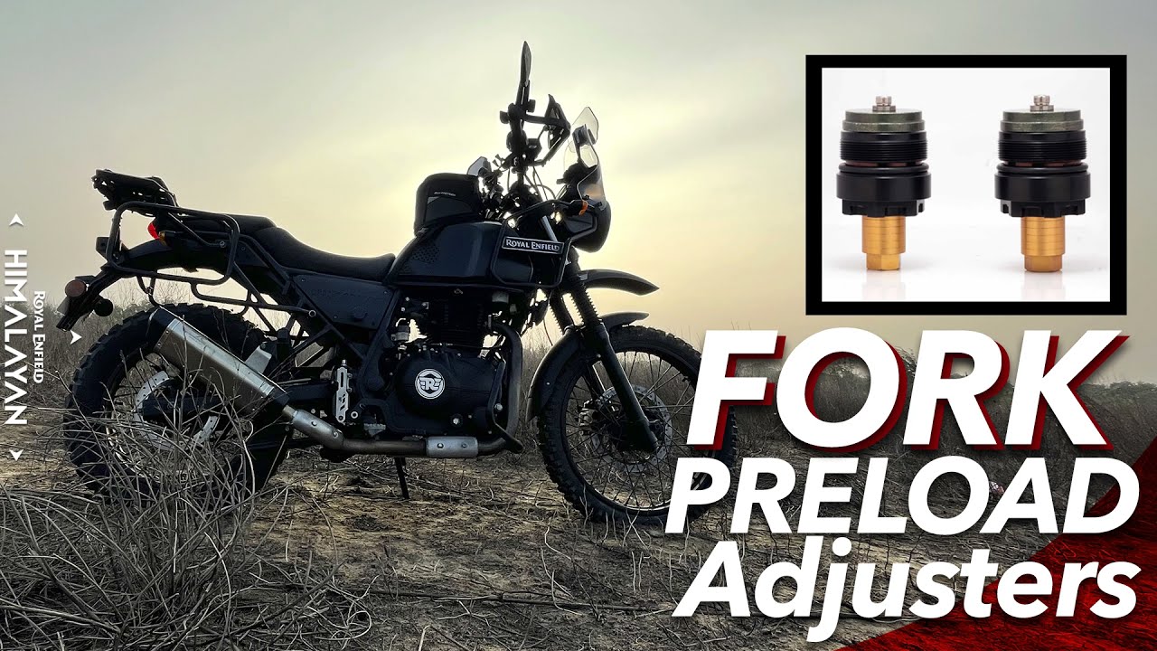 NEW MOD - FORK PRE LOAD ADJUSTERS FOR THE HIMALAYAN