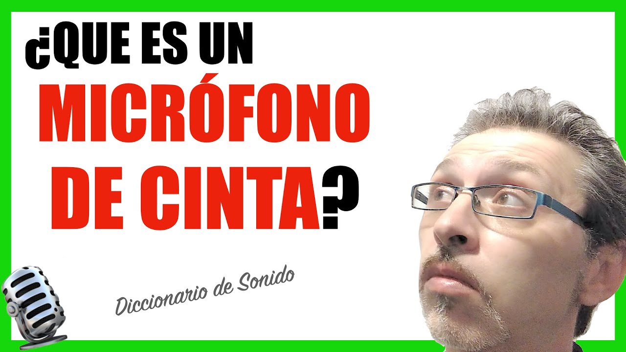🎙🟢¿Qué es un MICRÓFONO DE CINTA?🟢🎙