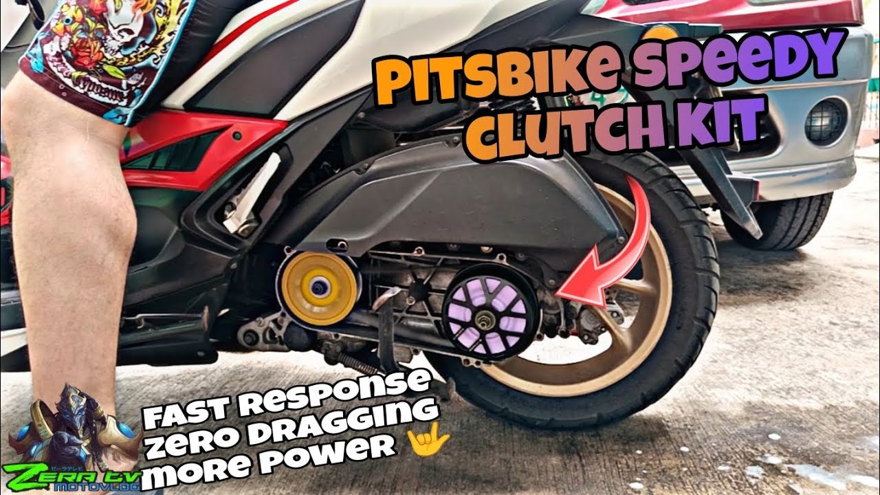 Pitsbike speedy clutch kit on my Easyride 150Fi 🔥 SIBAT AGAD WALA NG INTRO INTRO!