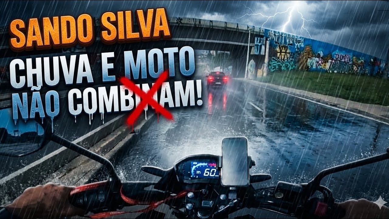 PEGUEI CHUVA NO ROLÊ 😱