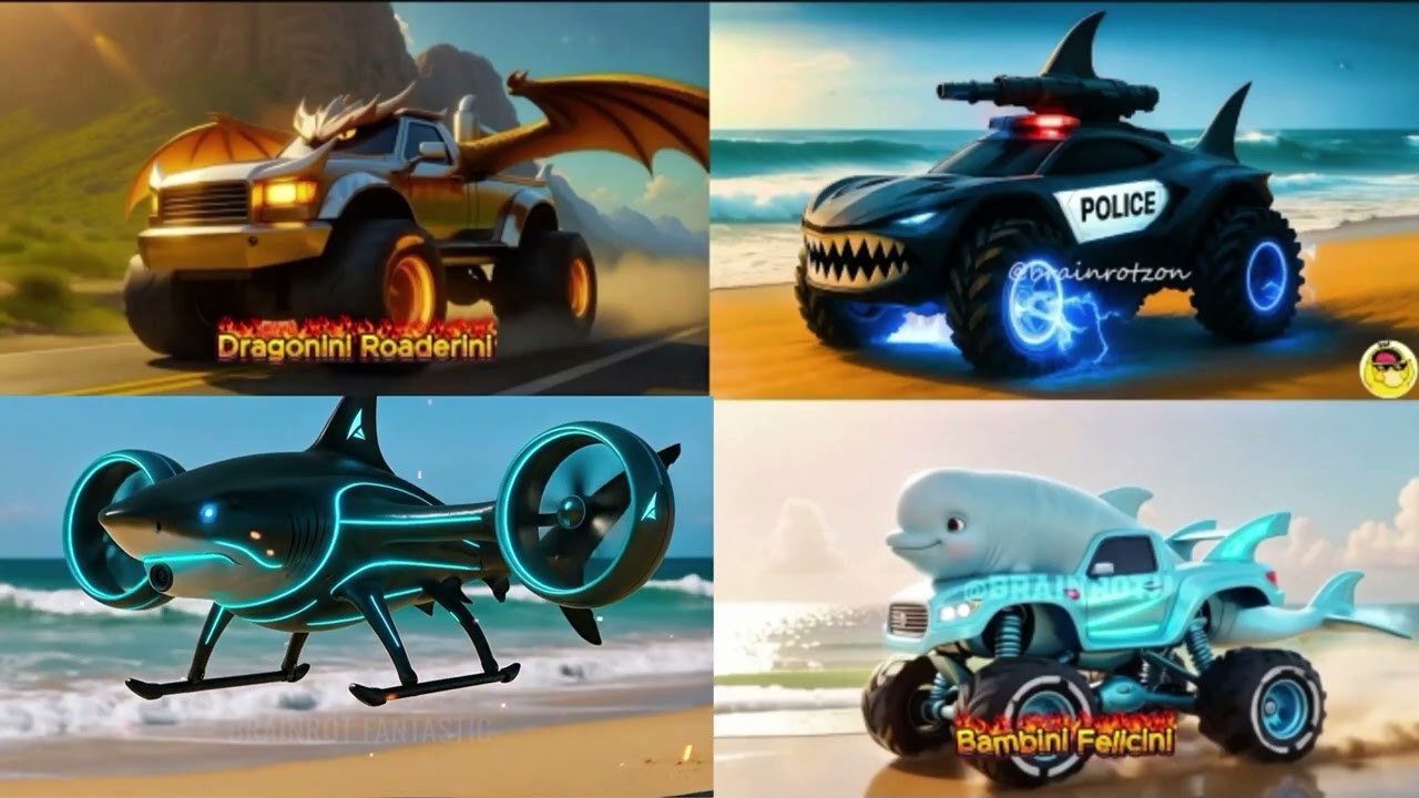 SIGMA BOY x BRAINROT EXTINCTION MONSTER TRUCK PART 3 vs BRAINROT EXTINCTION x OFF-ROAD POLICE CAR