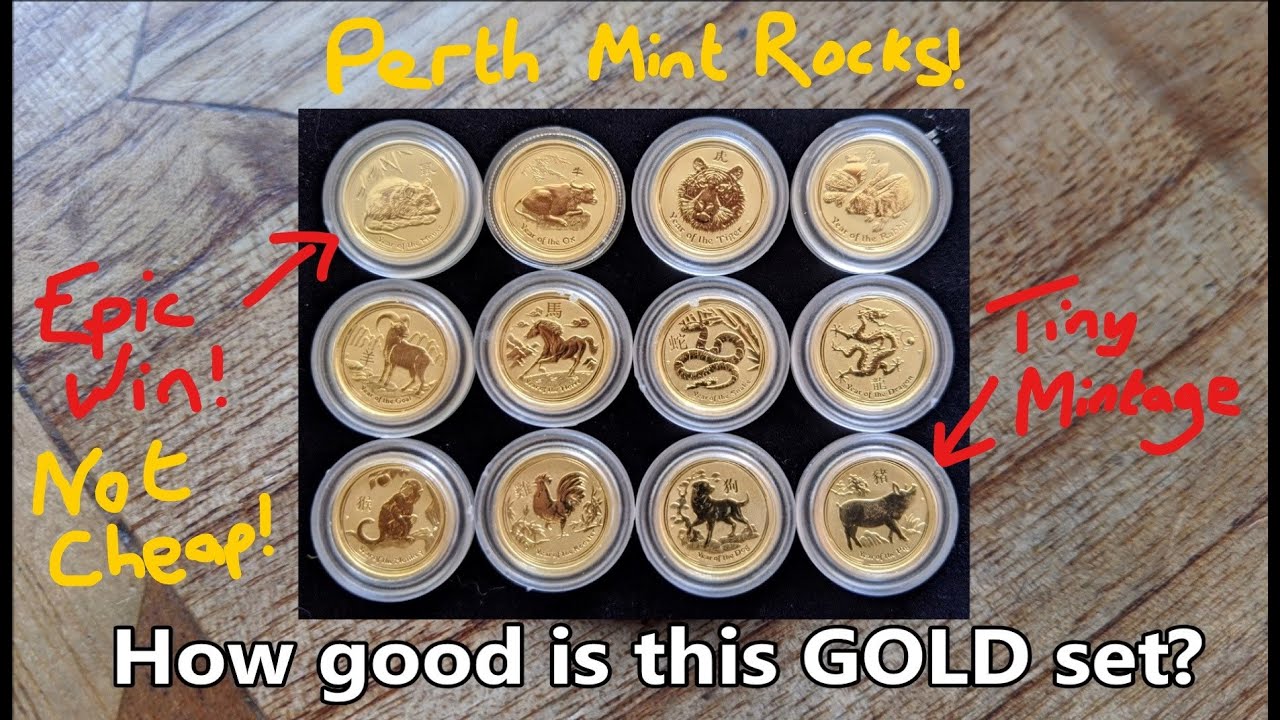 How much potential does this AMAZING GOLD set have? | Perth Mint Lunar's ROCK!