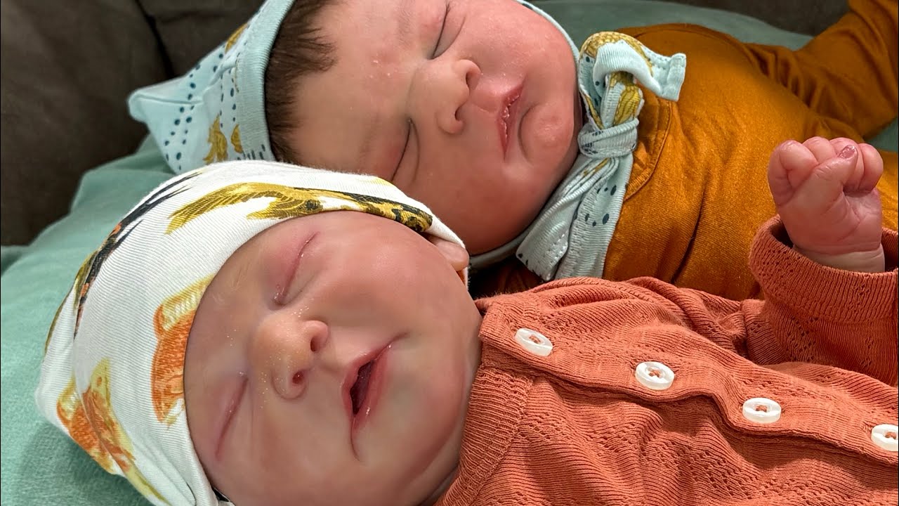 Reborn Dolls get changed into Kate Quinn Clothes