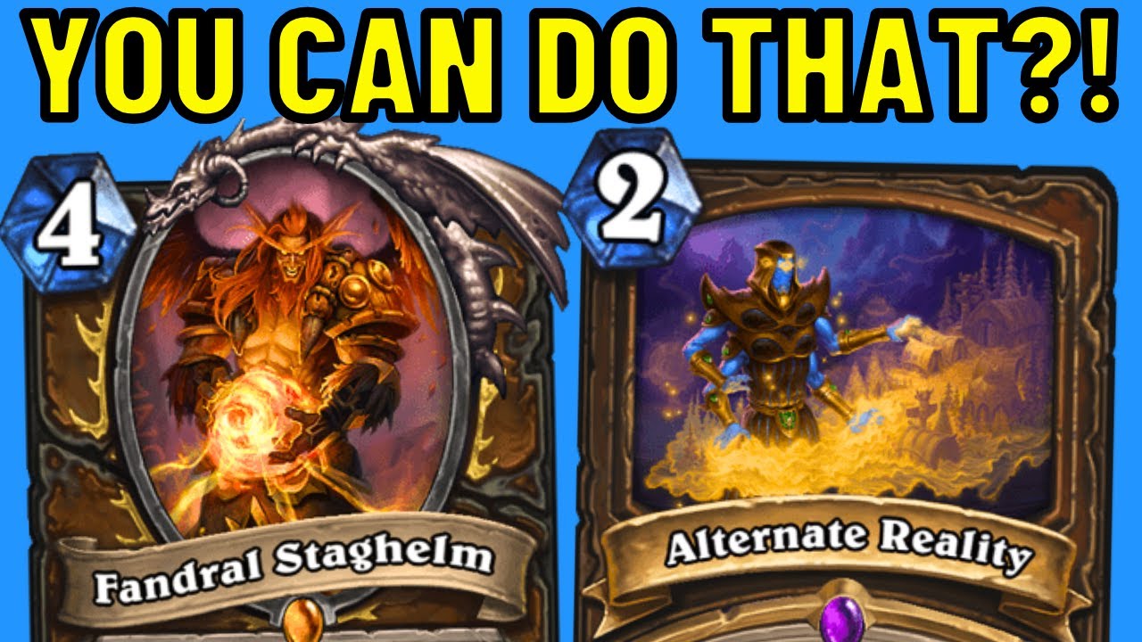 I Played Hearthstone... in an ALTERNATE REALITY???