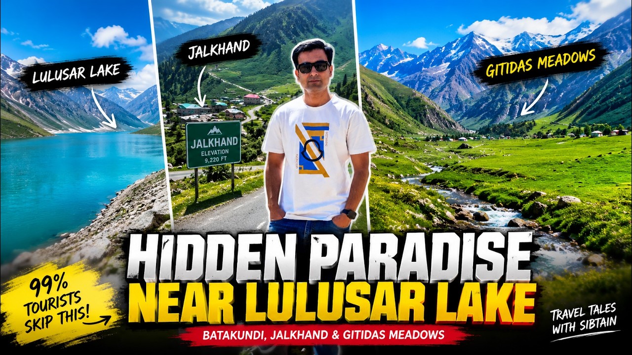 99% of Tourists Skip This Hidden Paradise Near Lulusar Lake | Gitidas Meadows, Pakistan 🇵🇰
