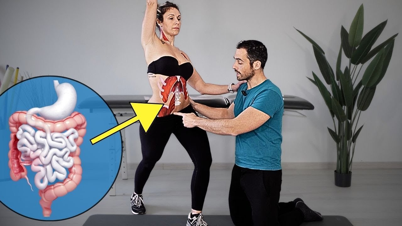 GONFIORI stomaco e intestino: esercizi di STRETCHING che migliorano