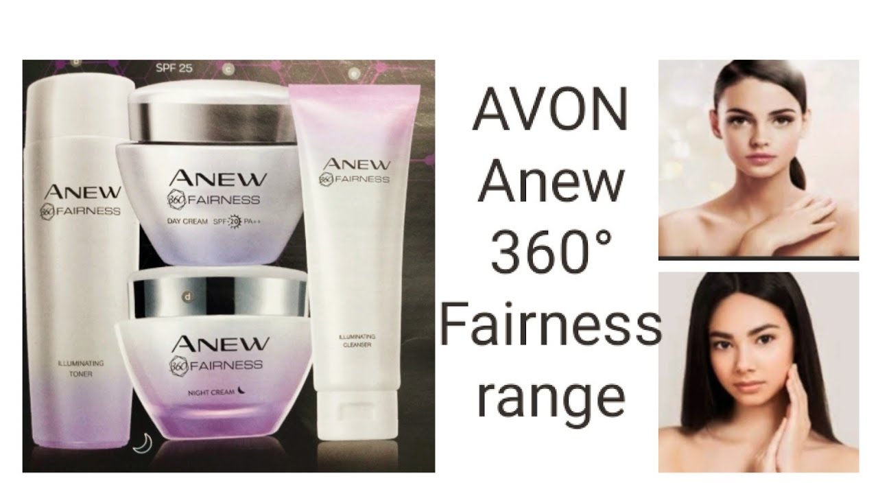 AVON Anew 360° fairness range//by Glam Mantra..