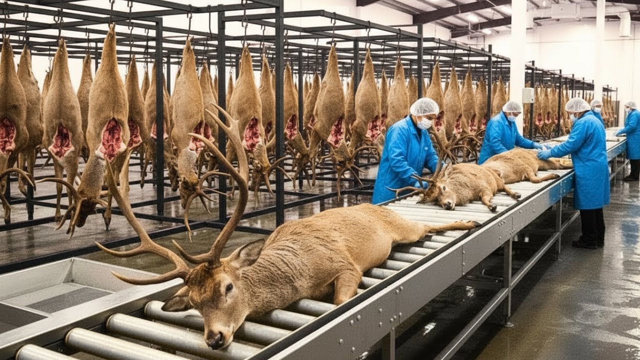 How Deer Farming Became a Multi-Billion Dollar Industry — Inside the Mega Facility
