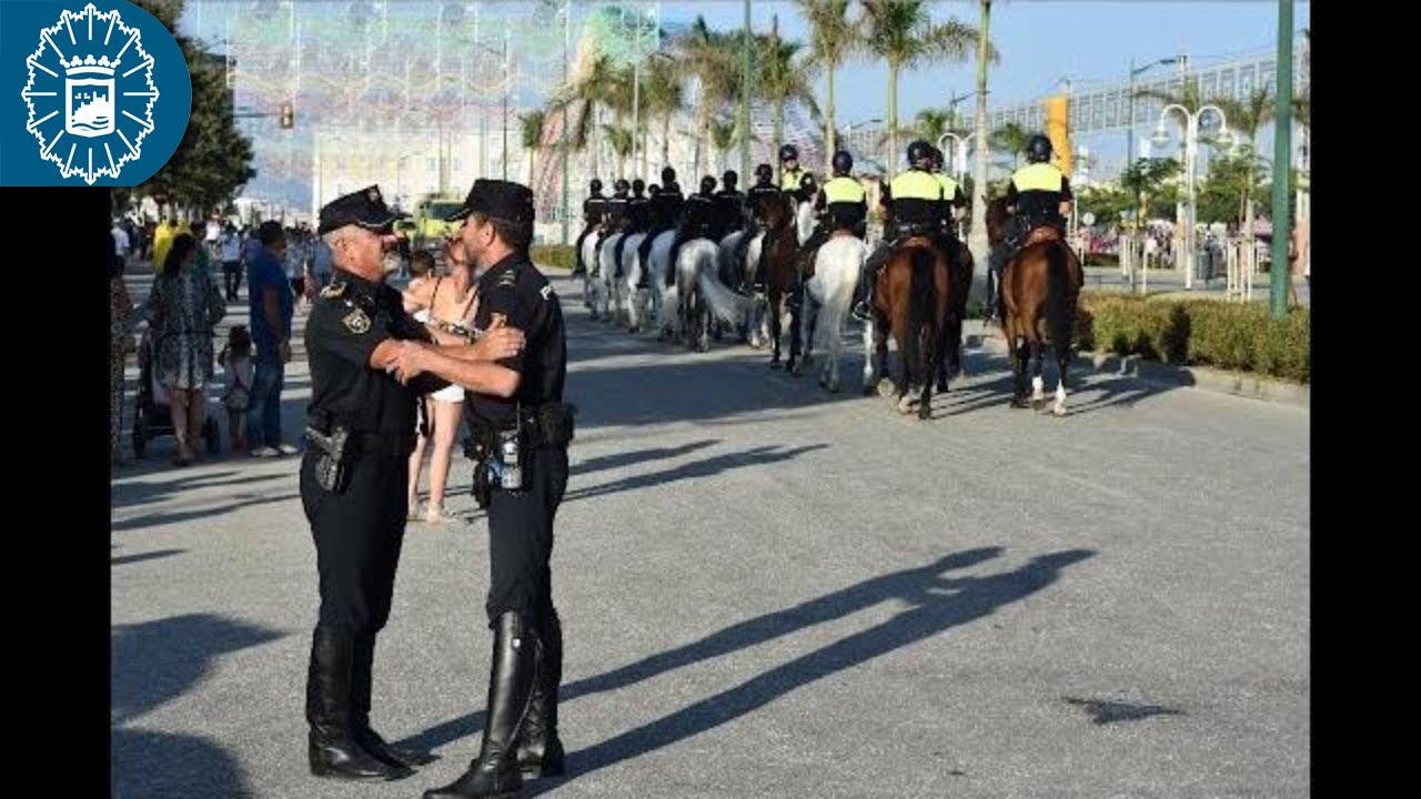 190709 - Policía Local Málaga - Caballería - Normas Paseo Caballos Feria Málaga 2019