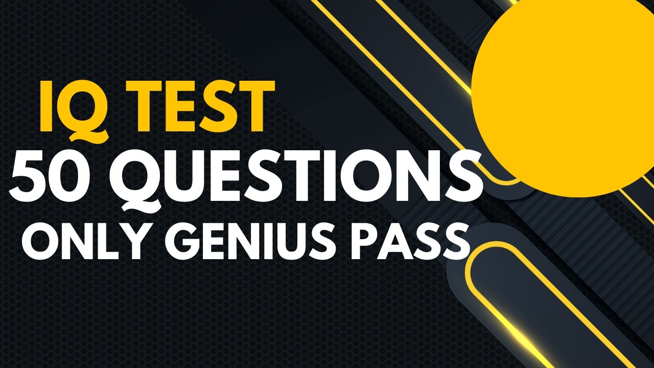 Can You Solve These IQ Questions? | 50 Brain Teasers