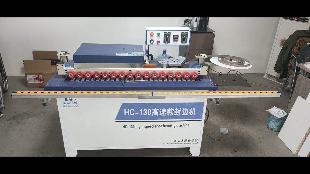 high speed auto straight edge banding machine