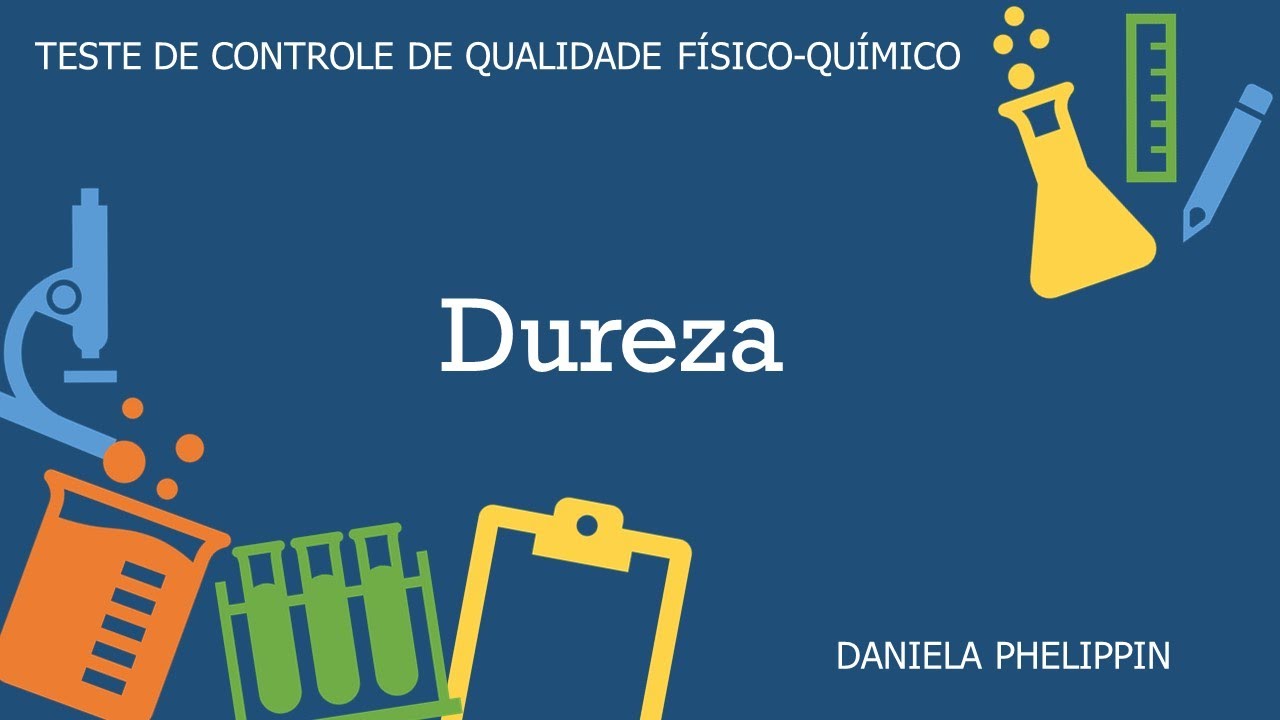 23. Teste de CQ Físico-químico: DUREZA DE COMPRIMIDOS
