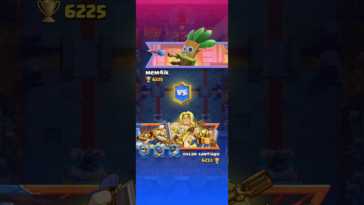 Jugando de nuevo CLASH ROYALE 