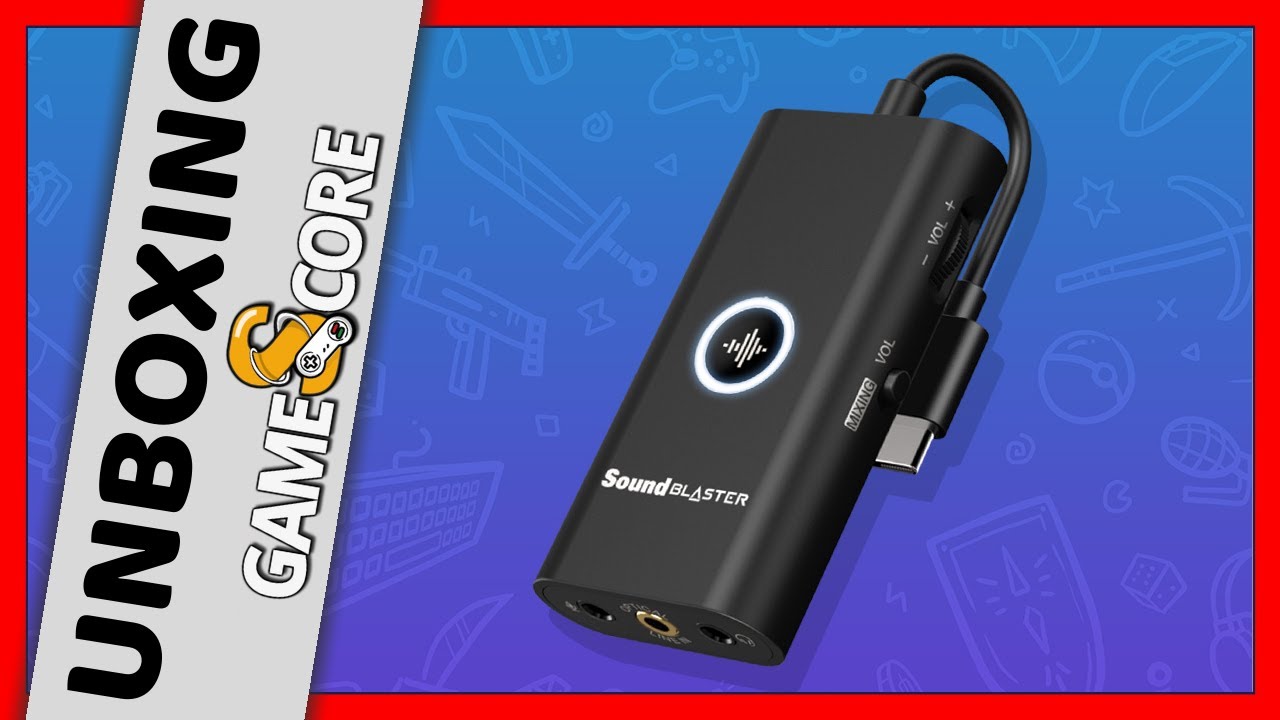 Creative Sound Blaster G3 | Unboxing