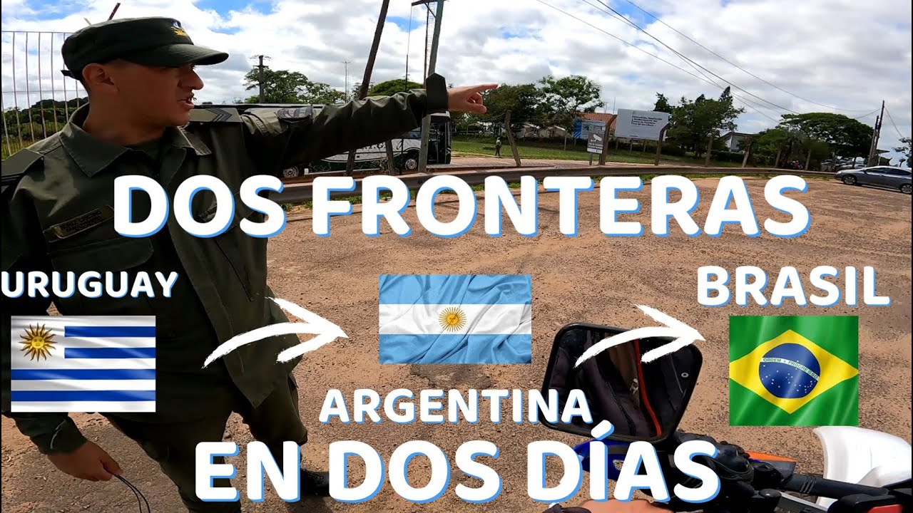 URUGUAY ARGENTINA BRASIL |LITORAL DEL RIO URUGUAY CAP#3 | SUZUKI DR 350 #URUGUAY #BRASIL #motovlog