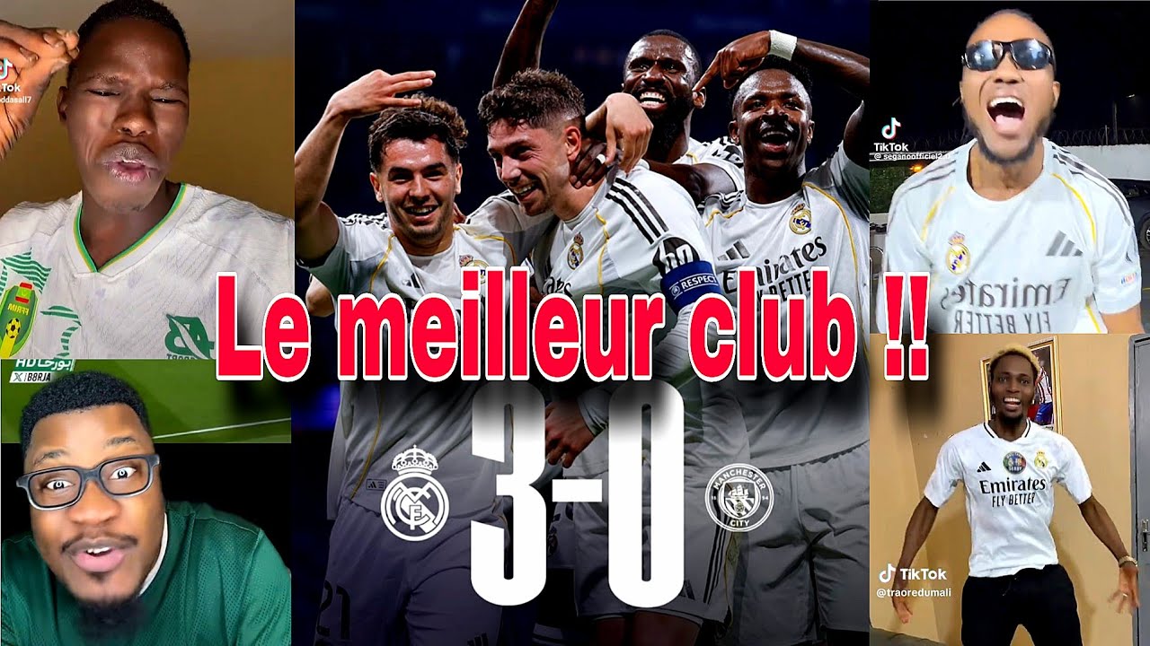 La joie immense des supporters du Réal, regardez leurs réactions 🤣🤣