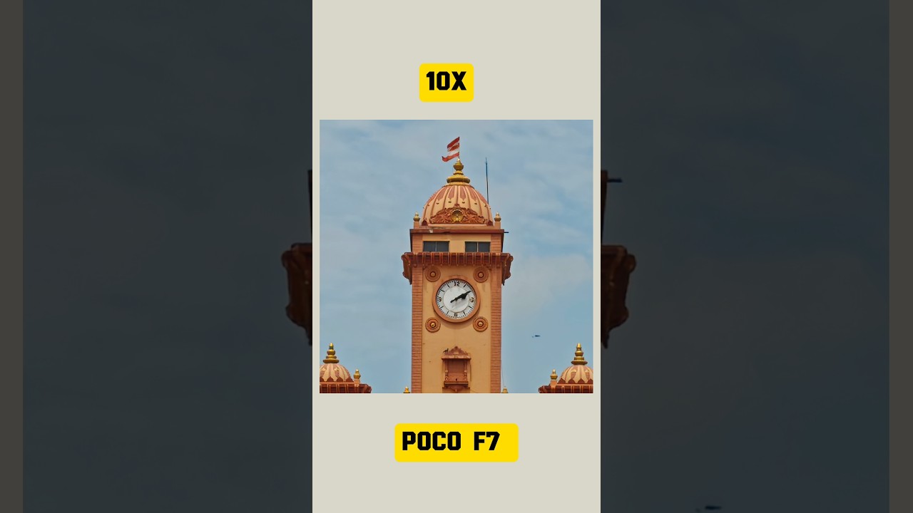 POCO F7 Camera Zoom Test 🔍📱 | Insane Clarity at 20x!"
