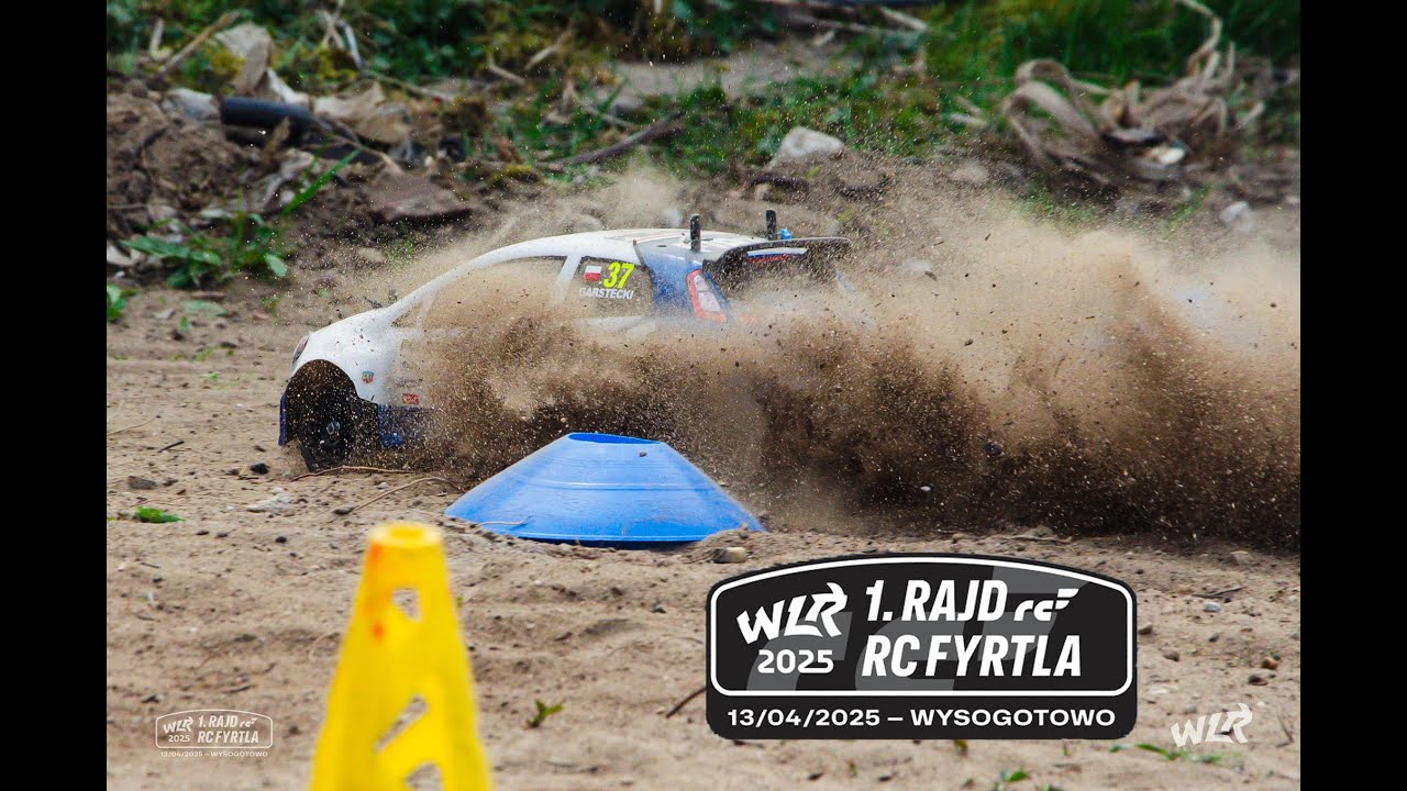 1.Rajd RC Fyrtla/WLR czyli Wielkopolska Liga Rajdowa/kwiecień 2025