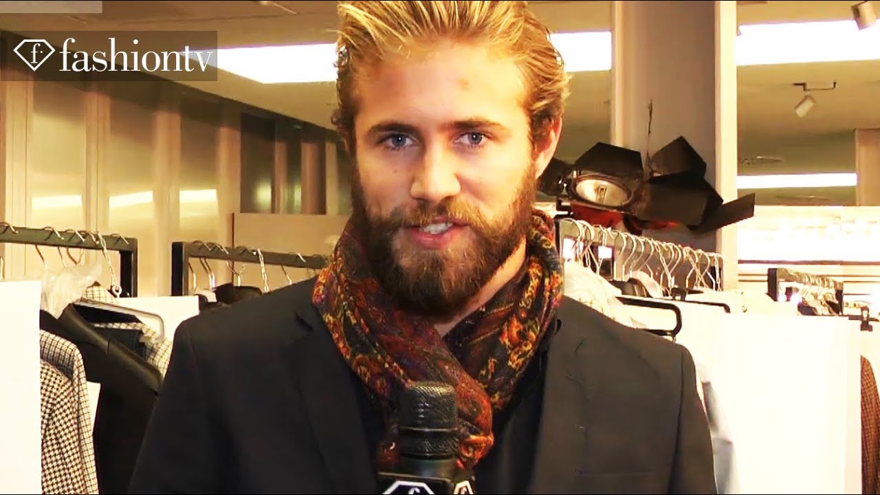 Ermenegildo Zegna Men Fall/Winter 2012-13 Backstage: Urban Man Goes To The Mountains | FashionTV FTV