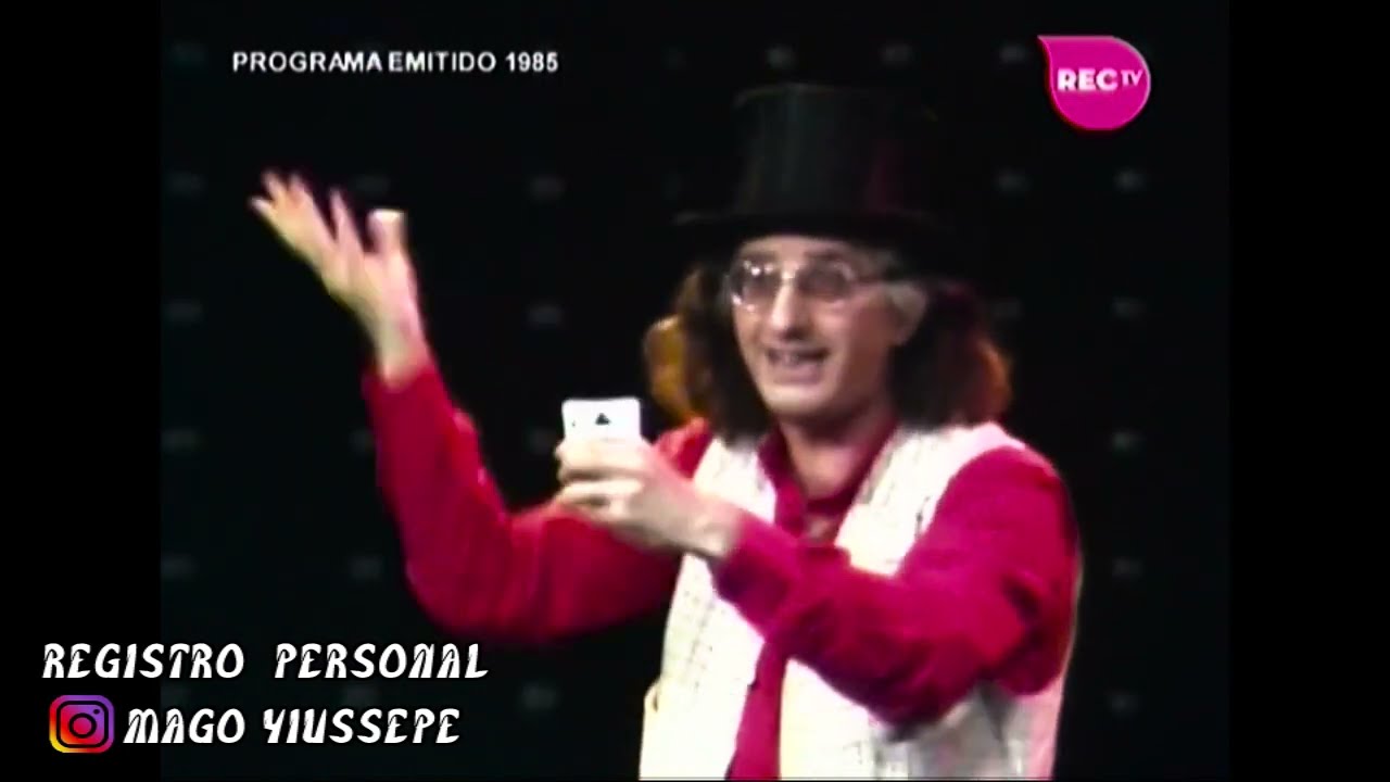 Juan Tamariz desaparición de bolas  1985 en Chile parte 1 de 2