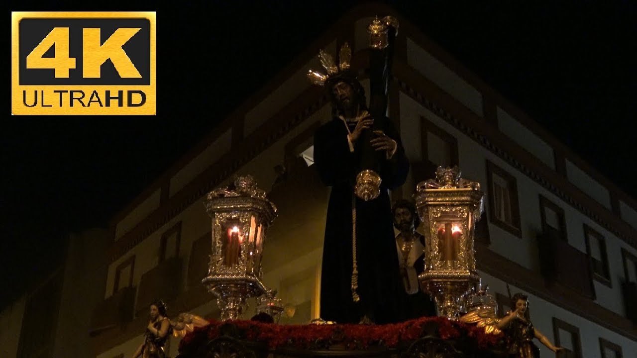 [4K] Cristo de Pasión por calle Romera - Martes Santo Dos Hermanas 2018