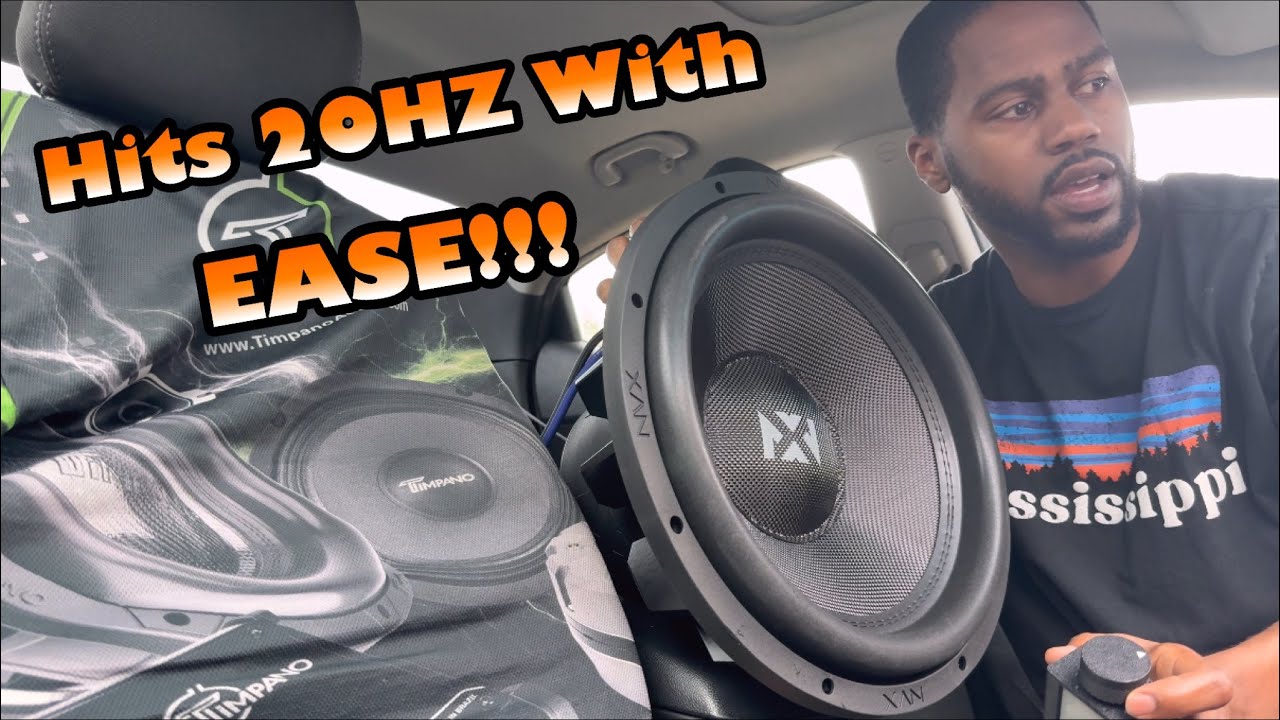 How Low Can This Budget NVX Audio Subwoofer Play??