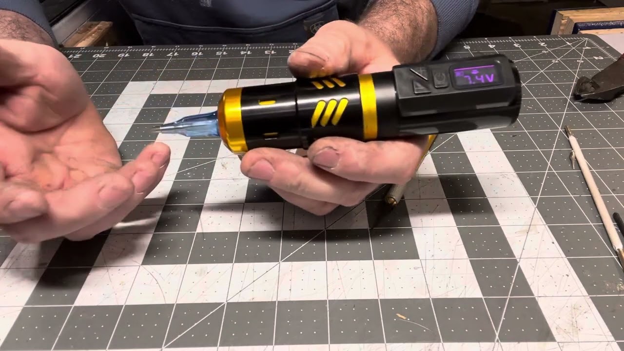 How to make your own leather tooling tattoo machine