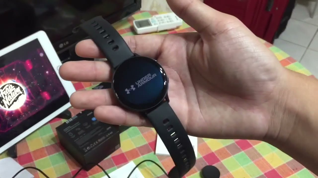 UNBOXING SAMSUNG GALAXY WATCH ACTIVE 2 UNDER ARMOUR