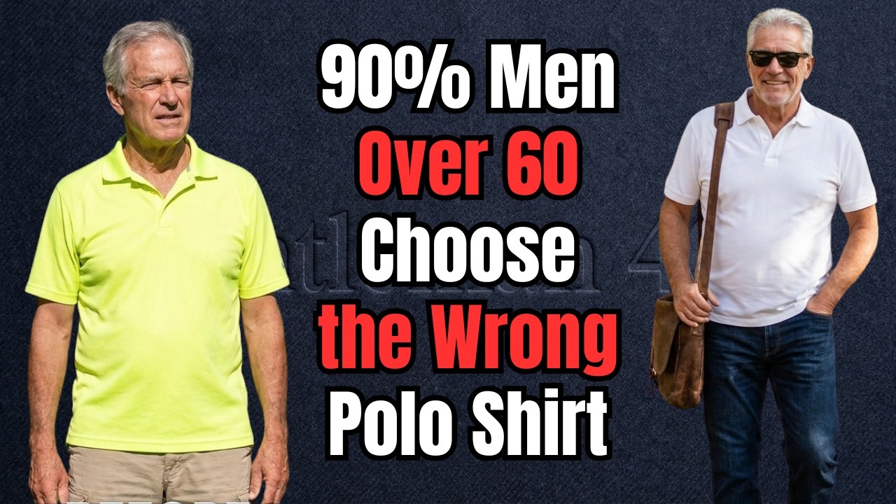 90% Men Over 60 Choose the Wrong Polo Shirt &mdash; Here&rsquo;s How to Fix It
