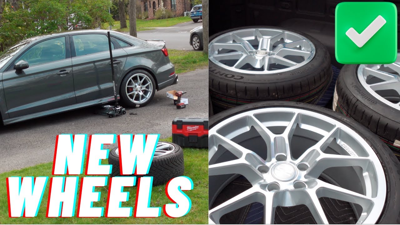 $2600 Wheel And Tire Upgrade On 8V Audi A3 (Neuspeed RSE10)