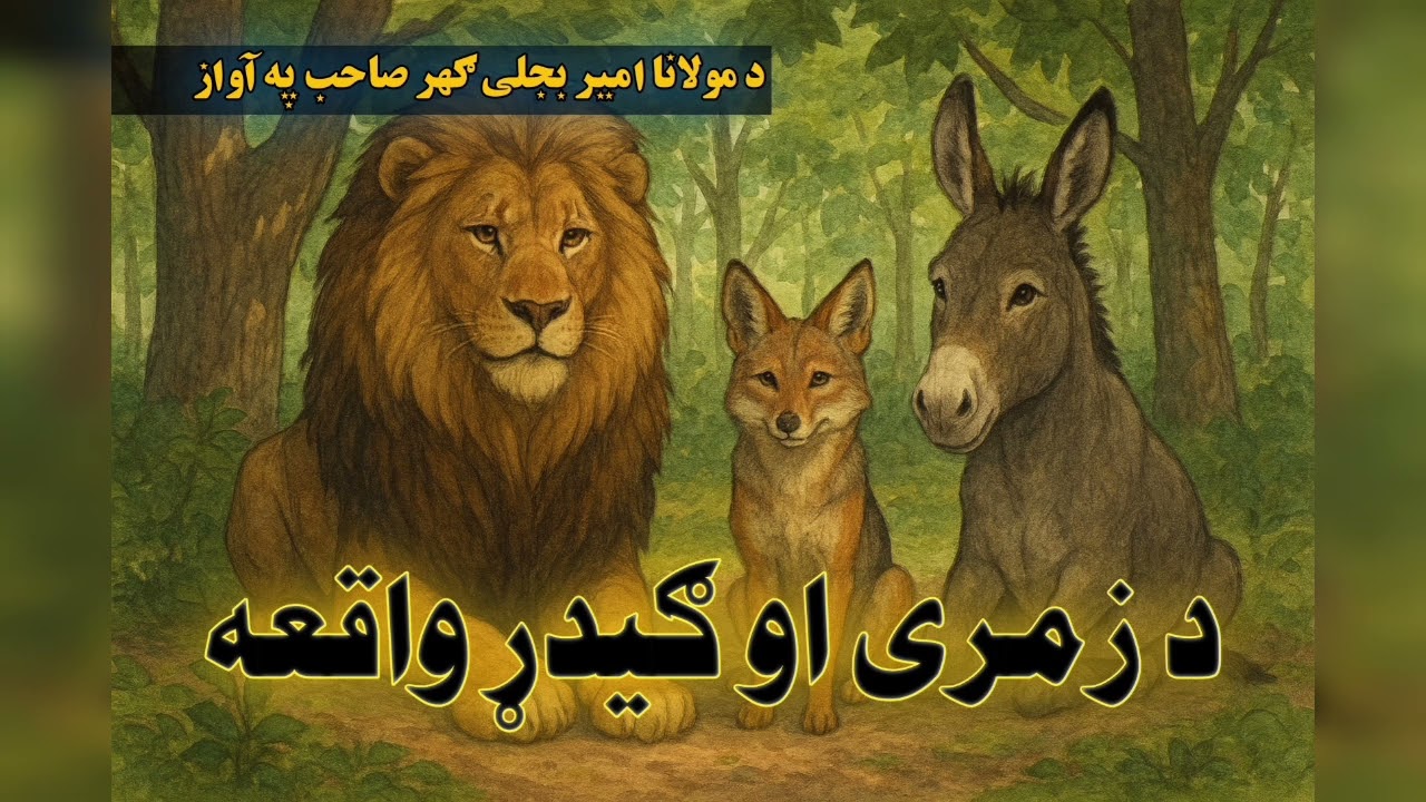 د زمری ، ګیدړ او میلو کیسه | Molana Amir Bijli Gar Sahib