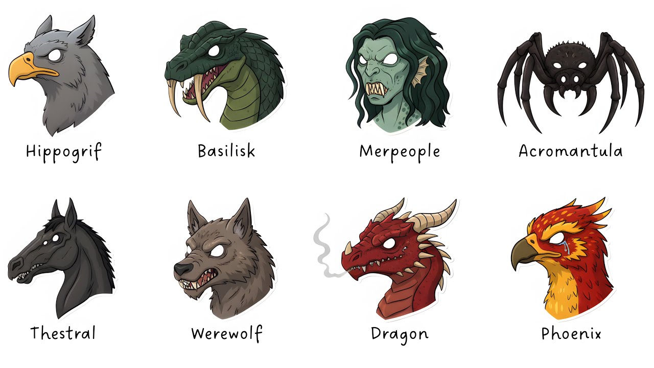 Every Harry Potter Creature Explained in 9 Minutes