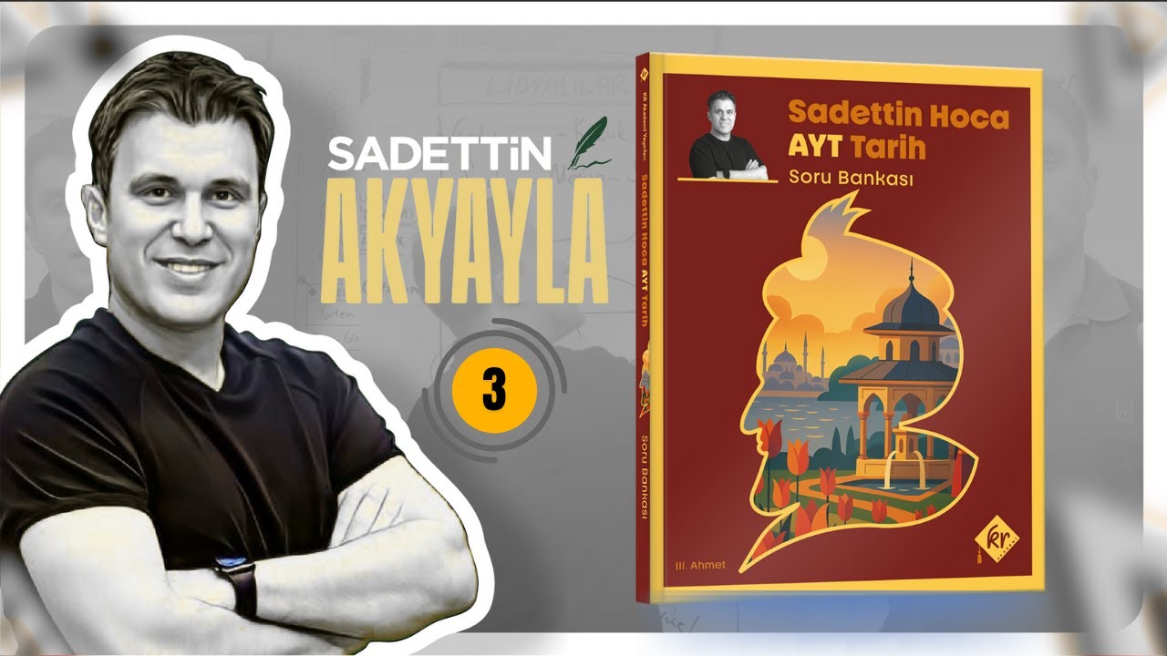 3️⃣ AYT TARİH SORU ÇÖZÜMÜ-III: (İlk ve Orta Çağlarda Türk Dünyası TEST-1-2-3-4)