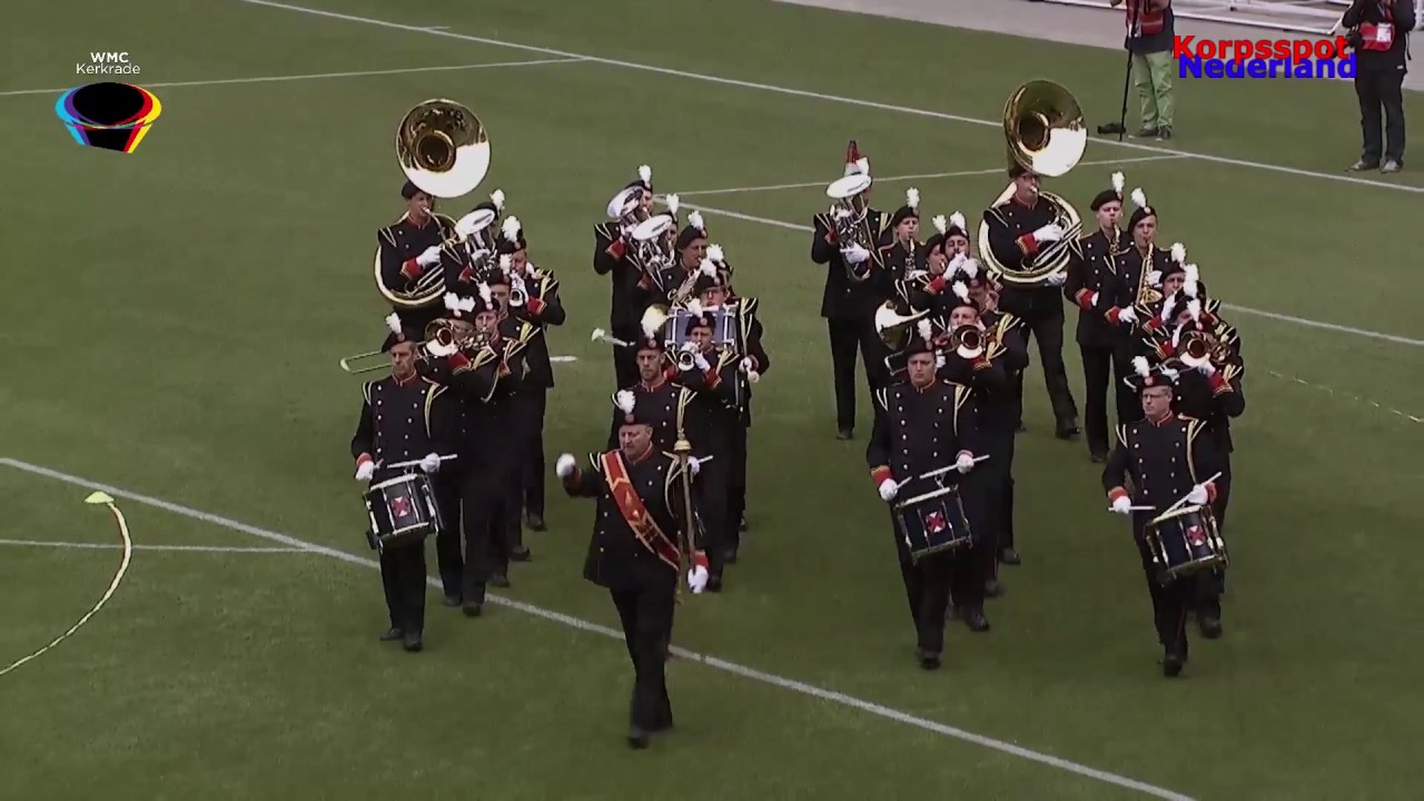 Muziekvereniging St. Cecilia Voorhout tijdens WMC Kerkrade 2017