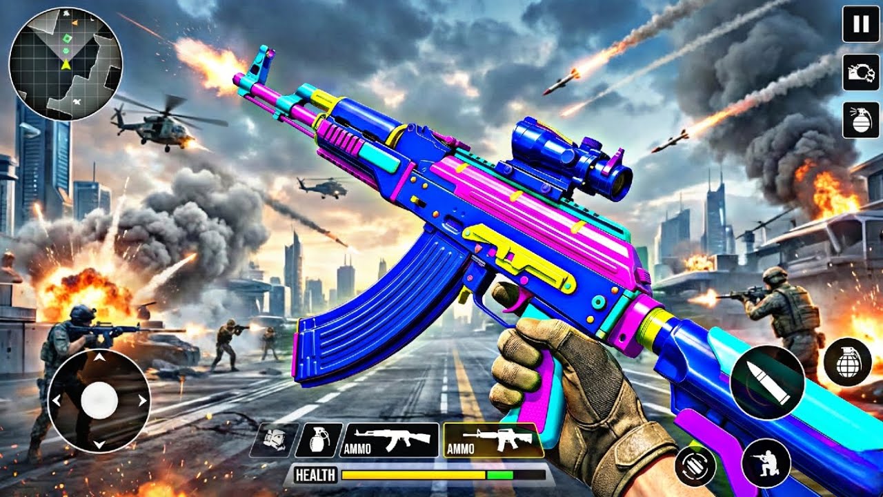 Modern commando FPS Critical gun strike – Bandook wala game – Android gameplay 