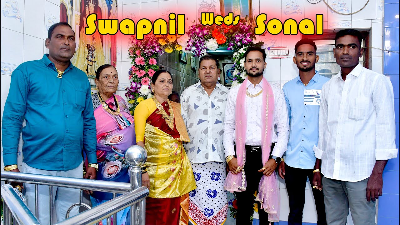 Swapnil & Sonali  Part = 1  ( चि. स्वप्निल आणि चि. सौ. कां. सोनाली  Arnala Koli Halad & Wedding )